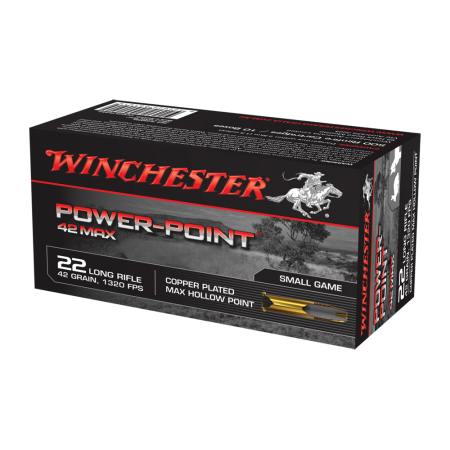 Winchester Power-Point 42 Max Hollow Point 500 Brick 